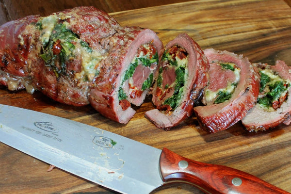 Milliman’s Grilled Rack of Venison with Chestnut Stuffing